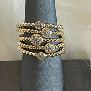 🦋Multi strand Sterling Silver Ring